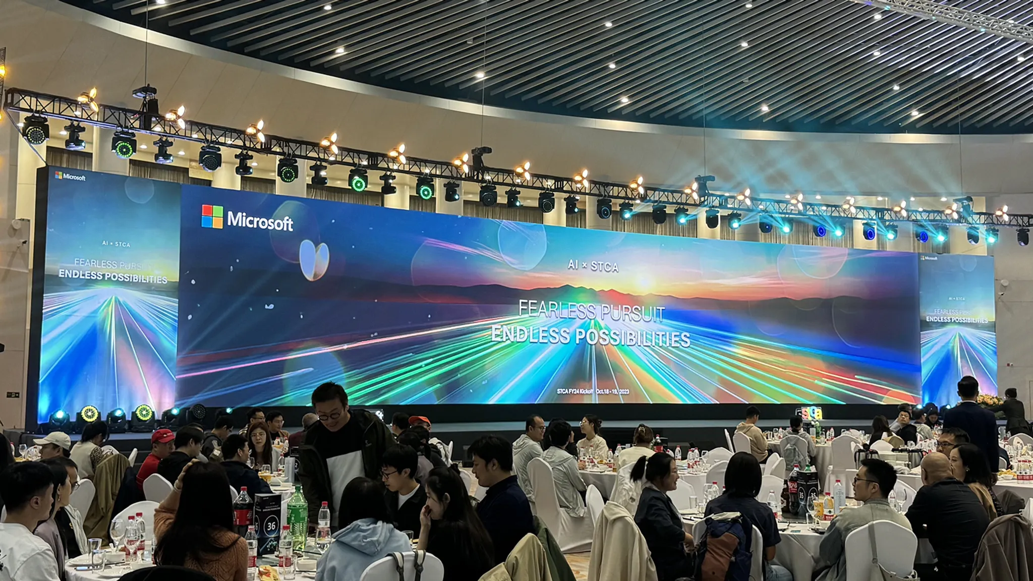 My Key Visual design for Microsoft 2024 Kickoff