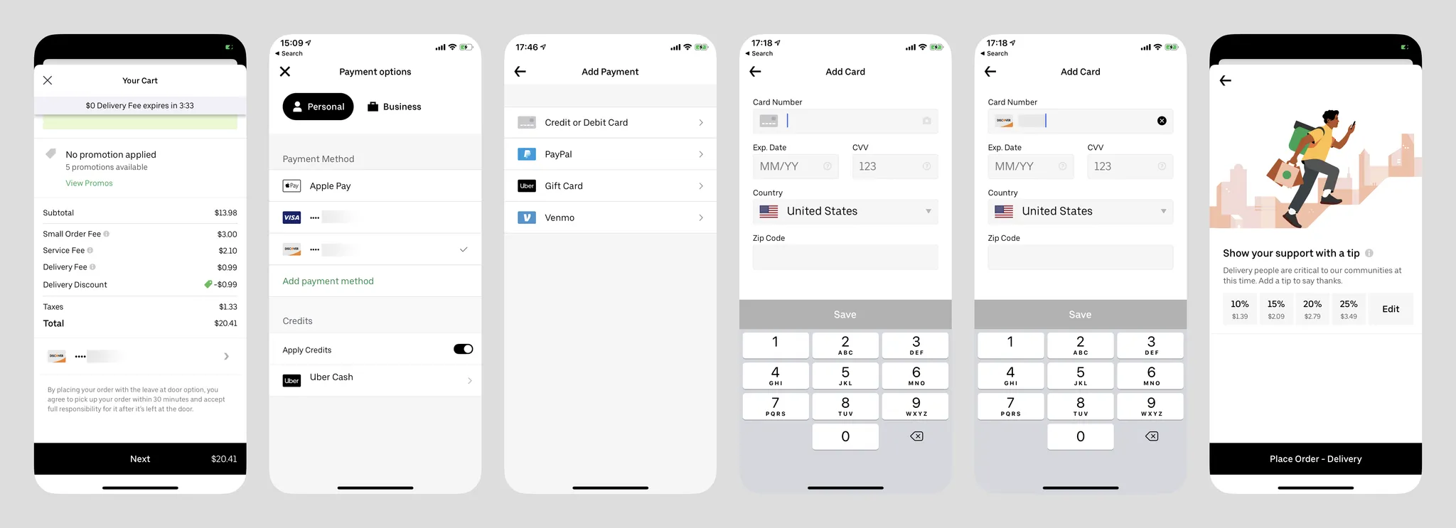 Standard payment flow